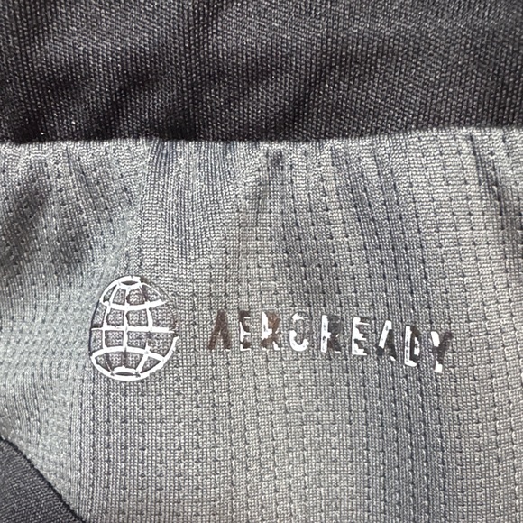 Adidas Black Shorts with Gray and White Accents - Picture 5 of 6